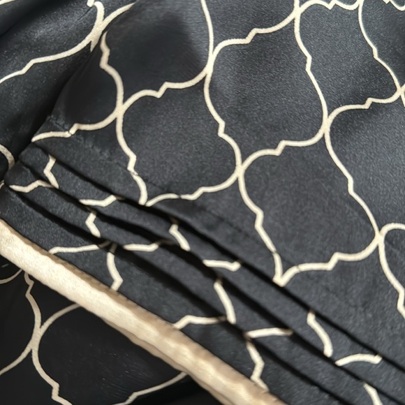 LIMELIGHT Dress‎ Long Top Shirt Sleeves Black Cream Size M Pakistani Indian - Picture 7 of 8